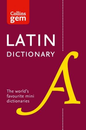 Collins Gem Latin Dictionary 3rd Ed by Various