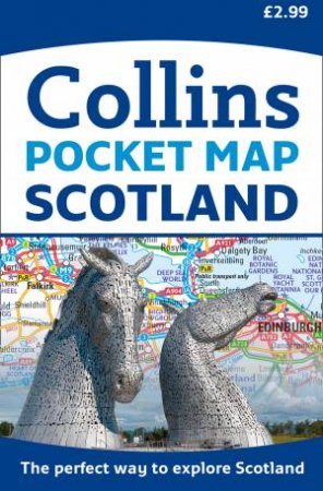 Collins Pocket Map: Scotland (New Edition) by Collins Maps