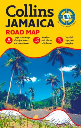 Jamaica Road Map by National Land Agency