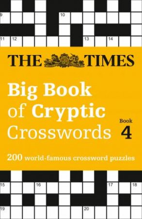 The Times Big Book Of Cryptic Crosswords Book 4 by The Times Mind Games