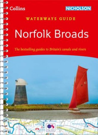 Collins Nicholson Waterways Guides - Norfolk Broads by Collins Maps