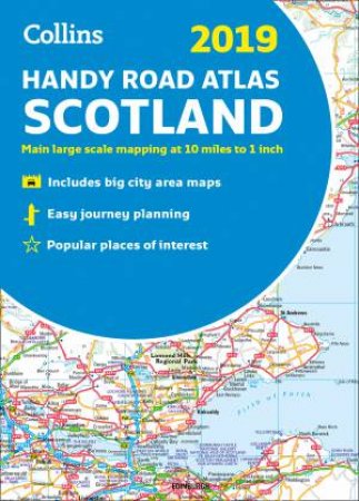 Collins Handy Road Atlas Scotland [New Edition] by Collins Maps