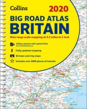 2020 Collins Big Road Atlas Britain New Edition