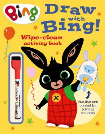 Draw With Bing! Wipe-Clean Activity Book by Various