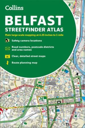 Collins Belfast Streetfinder Colour Atlas by Various