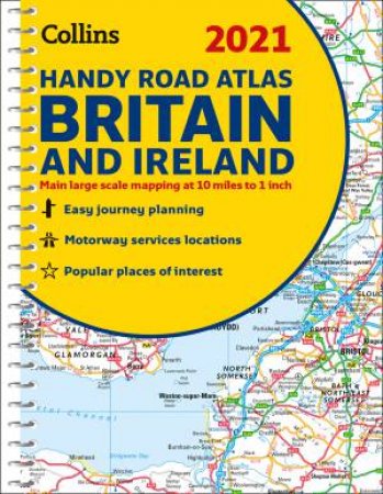 2021 Collins Handy Road Atlas Britain (New Edition) by Various