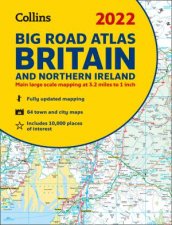 2022 Collins Big Road Atlas Britain