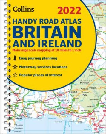 2022 Collins Handy Road Atlas Britain by Various