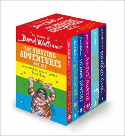 The World Of David Walliams: The Amazing Adventures Box Set by David Walliams