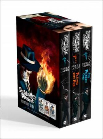The Faceless Ones Trilogy: Skulduggery Pleasant, Playing with Fire, The Faceless Ones by Derek Landy