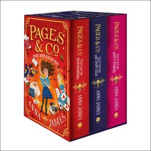 Pages & Co. Series Three-Book Collection Box Set (Books 1-3) by Anna James