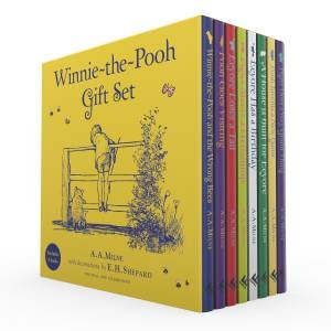 Classic Winnie-the-Pooh 8 Book Gift Book Set by A. A. Milne & Ernest H. Shepard