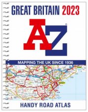 Great Britain AZ Handy Road Atlas 2023 A5 Spiral