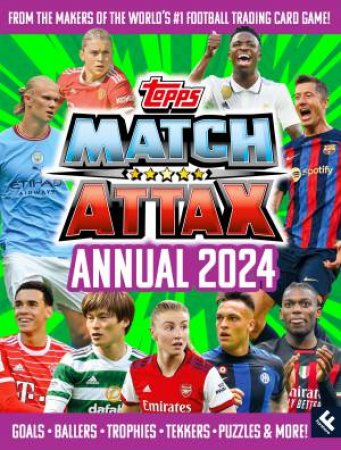 Match Attax Annual 2024 - From the Makers of the World's #1 Football Trading Card Game! by Match Attax