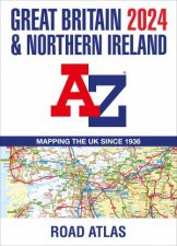 Great Britain AZ Road Atlas 2024 A3 Paperback