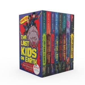 Last Kids on Earth 8-Copy Slipcase by Max Brallier