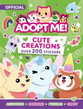 Adopt Me Cute Creations Sticker Book Over 200 Stickers