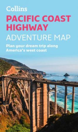 Pacific Coast Highway Touring Map by Collins Maps