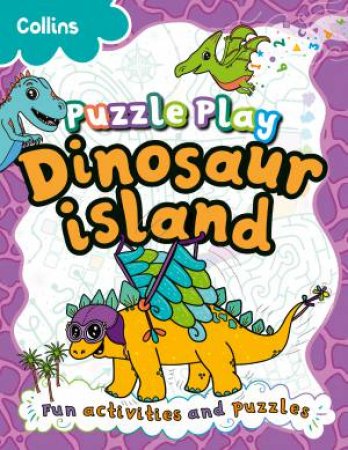 Puzzle Pals Dinosaur Island by Kia Marie Hunt