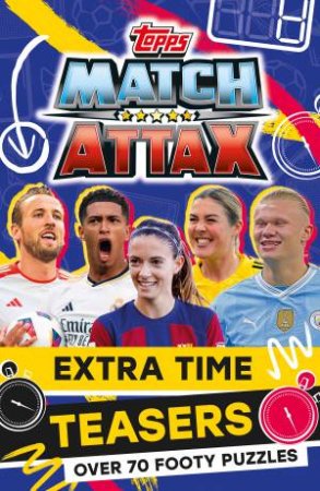 Match Attax Pocket Puzzles: Extra Time Teasers & Over 90 Footy Puzzles by Match Attax