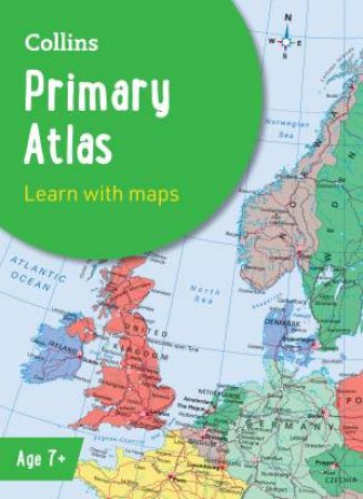 Collins School Atlases: Collins Primary Atlas: Ideal For Learning At School And At Home [Eighth Edition] by Collins Maps