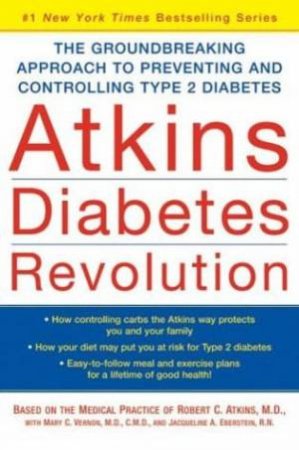 Atkins Diabetes Revolution - Large Print by Dr Robert Atkins