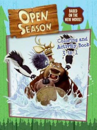 Open Season: Colouring and Activity Book 3-in-1 by Julia Simon Kerr