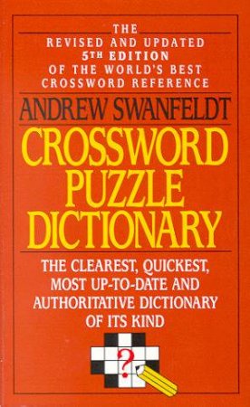 Crossword Puzzle Dictionary by Andrew Swanfeldt