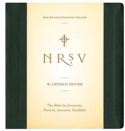 New Revised Standard Version XL Bible Catholic Edition (Green) by .