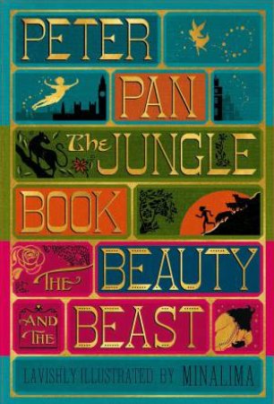 Illustrated Classics Boxed Set: Peter Pan, Jungle Book, Beauty And The Beast by Jean-Marie Leprince de Beaumont & J M Barrie & Rudyard Kipling