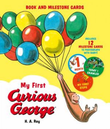 My First Curious George: Book And Milestone Cards by H. A. REY