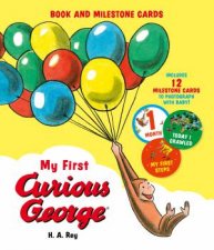 My First Curious George Book And Milestone Cards