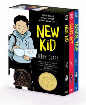 New Kid 3-Copy Box Set: New Kid, Class Act, School Trip by Jerry Craft