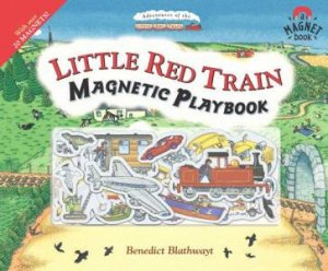 Little Red Train Magnetic Playbook by Benedict Blathwayt