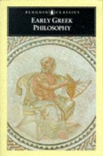 Penguin Classics Early Greek Philosophy