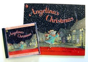 Angelina's Christmas plus CD by Katharine Holabird