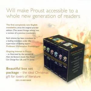 In Search Of Lost Time Boxed Set by Marcel Proust