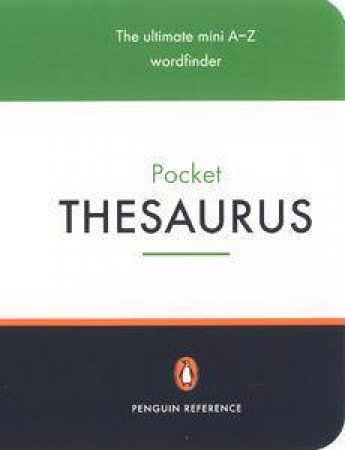 The Penguin Pocket Thesaurus by Rosalind et al Fergusson