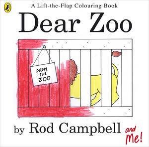 Dear Zoo: A Lift the Flap Colouring Book by Rod Campbell