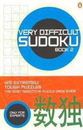 Very Difficult Sudoku Book 2 by Carlton Books