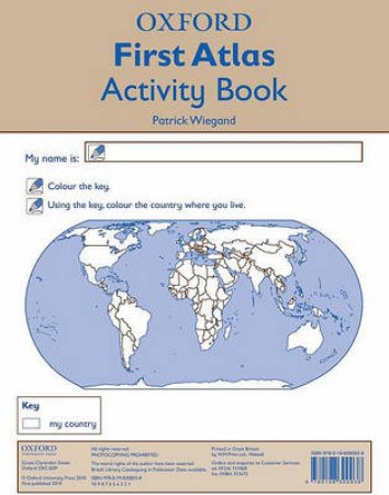 Oxford First Atlas Activity Book by Patrick Wiegand