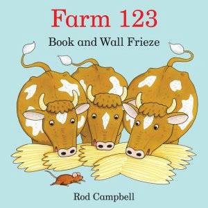 Farm 123 Book And Wall Frieze by Rod Campbell