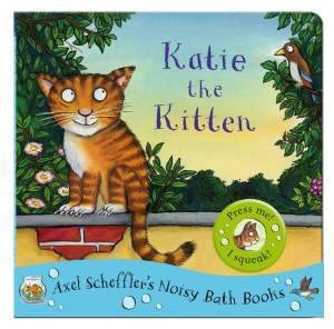 Katie the Kitten Bath Book by Axel Scheffler