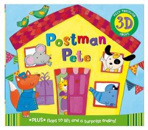 Peep Through Pop Ups Postman Pete by Kay Widdowson