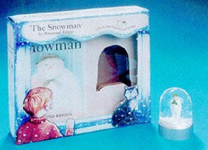 The Snowman Book & Snowglobe by Raymond Briggs