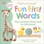 Sophie La Girafe Fun First Words Sticker Book