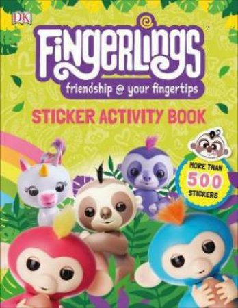 Fingerlings Sticker Activity Book by Various