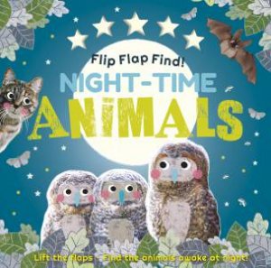 Flip Flap Find! Nighttime Animals by Various