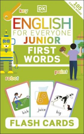 English For Everyone Junior First English Words Flash Cards by Various