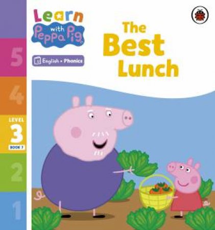 Learn with Peppa Phonics Level 3 Book 7 - The Best Lunch (Phonics Reader) by Peppa Pig